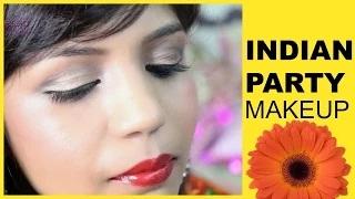 Watch Gold Brown Eye Makeup For Indian Party Makeup Video