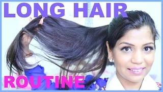 Watch LONG HAIR Care Routine For Shiny & Healthy Hair Video