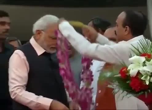 Watch PM Modi reaches home after successful 3 nation tour Video