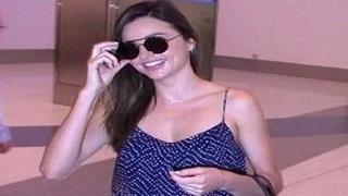 Watch Miranda Kerr Asked If She Is Interested In Modelling With Justin Bieber Video