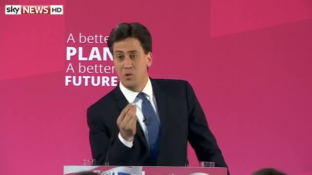 Watch Ed Miliband Unveils Labour's Youth Manifesto Video