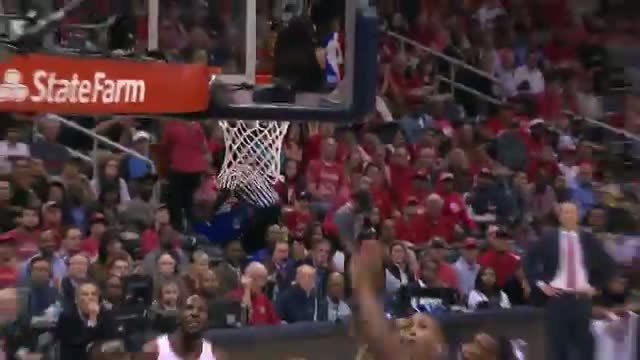Watch NBA: Markel Brown Flies In for the Ferocious Follow Slam Video