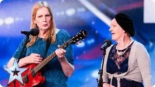 Watch Britain's Got Talent 2015 - Will folk duo Acqua Jane Dolores sink or swim? | Audition Week 2 Video