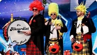 Watch Britain's Got Talent 2015 - It's more panned pipe than bagpipe for Absurdist | Audition Week 2 Video