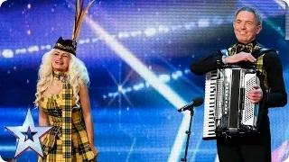 Watch Britain's Got Talent 2015 - Will folk dance act Arlene and Doug shake things up? | Audition Week 2 Video