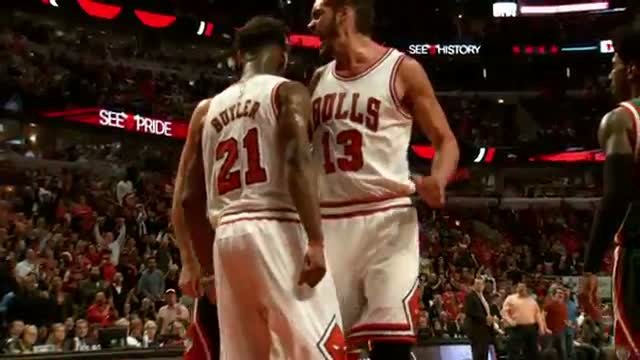 Watch NBA: Jimmy Butler's Thunderous Jam in Super Slow-Mo!! Video