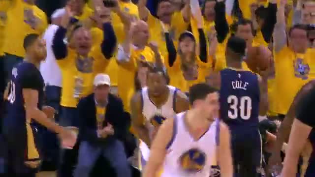 Watch NBA: Andre Iguodala Finishes the Fast-Break with the Alley-Oop Slam  Video