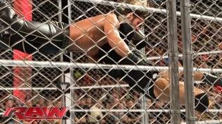 Watch Randy Orton hits Seth Rollins with an RKO: WWE Raw, April 20, 2015 Video