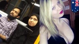 Watch Anti-Muslim train rant against Sydney family thwarted by 23-year-old woman Stacy Eden Video