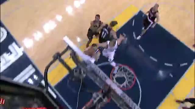 Watch NBA: Beno Udrih Nails the Crazy Circus Bucket  Video