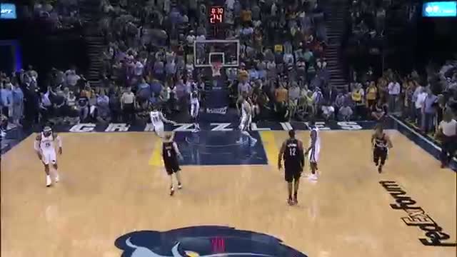 Watch NBA: Meyers Leonard Spins and Hammers Home the Alley-Oop  Video