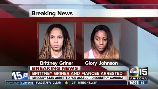 Watch Brittney Griner and fiance arrested for assault and disorderly conduct Video
