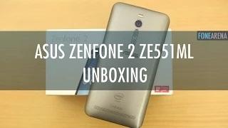 Watch Asus Zenfone 2 ZE551ML with 4GBRAM and Intel Atom Z3580 Unboxing Video