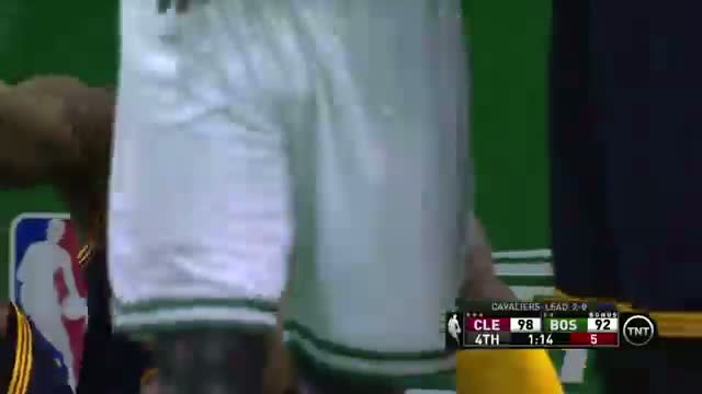Watch NBA: LeBron James Stuffs Evan Turner at the Rim  Video