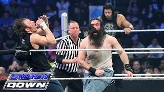 Watch Roman Reigns & Dean Ambrose vs. Luke Harper & Seth Rollins: WWE SmackDown, April 23, 2015 Video