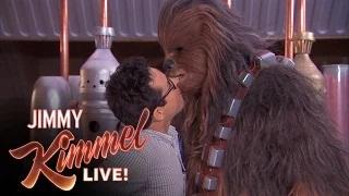 Watch J.J. Abrams & Chewbacca Take the #TwizzlerChallenge Video