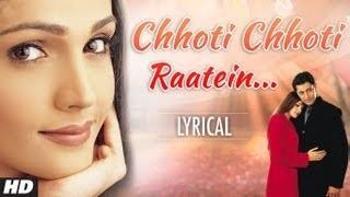 Watch Chhoti Chhoti Raatein Full Song with Lyrics - Tum Bin | Priyanshu Chatterjee, Sandali, Himanshu Video