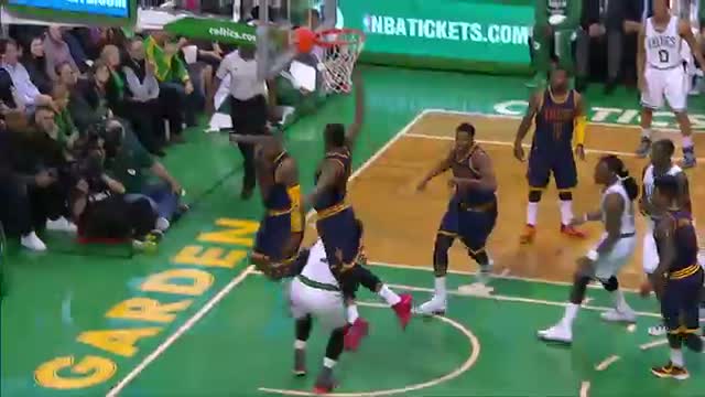 Watch NBA: Jae Crowder Serves Pretty No-Look Pass to Sullinger Video