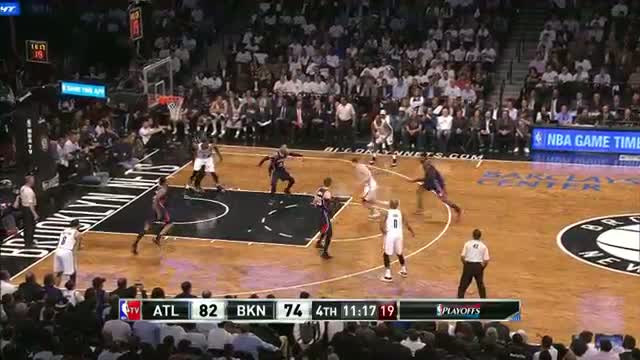 Watch NBA: Deron Williams Matches Playoff Career High 35 Points Video