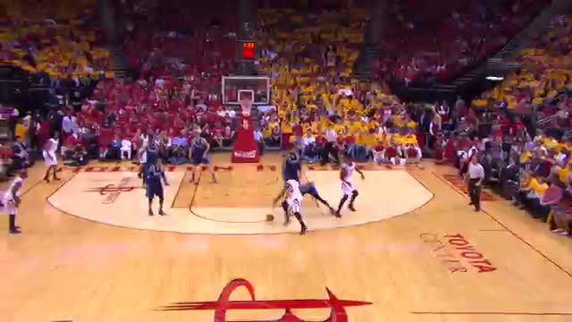Watch NBA: James Harden Makes Strong Drive Through Dallas' Defense Video