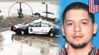 Watch Suspect drags police officer with his car for about 20 feet - Caught on camera Video