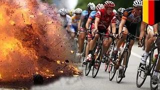 Watch Bomb attack: German police foil suspected plot against Frankfurt May Day cycle race Video