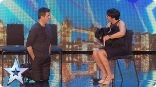 Watch BGT EXCLUSIVE! Simon Vs Princess the Hypnodog | Britain's Got Talent 2015 Video