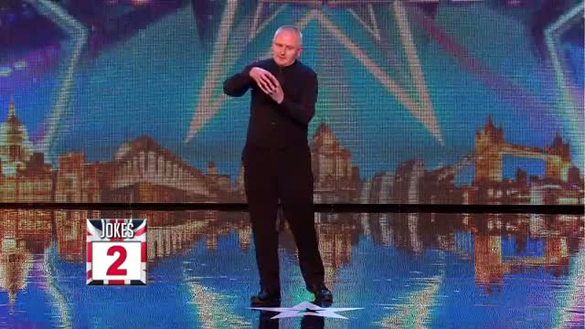 Watch Comedian Bill Picton-Jenkins is (almost!) a laugh a minute... | Britain's Got Talent 2015 Video