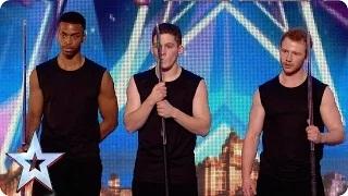 Watch Martial arts act Synergy have some timing issues! | Britain's Got More Talent 2015 Video