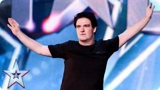 Watch Will Tom's fancy footwork impress the Judges? | Britain's Got Talent 2015 Video