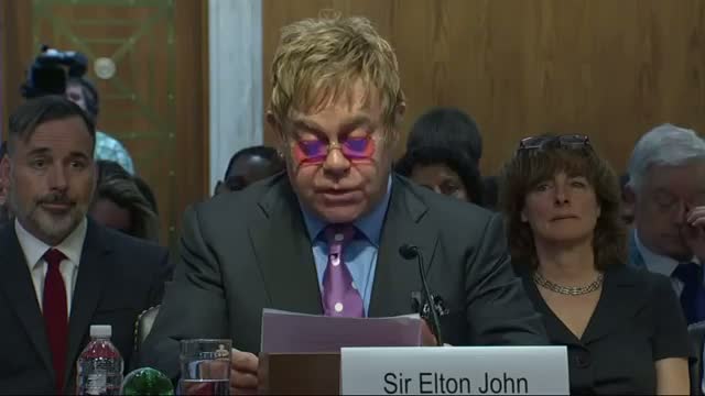 Watch Elton John: 'AIDS Epidemic Not Over'  Video