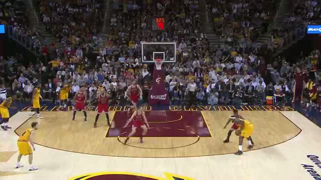 Watch NBA: LeBron James Takes It to the Tin on Jimmy Butler  Video