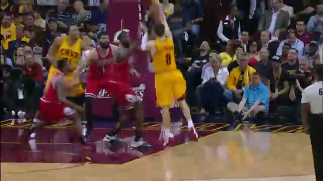 Watch NBA: Tristan Thompson Throws Down the Poster Oop on Mirotic  Video