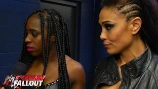 Watch Naomi and Tamina send a message: WWE Raw Fallout, May 4, 2015 Video