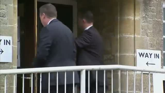 Watch Cameron, Miliband Vote in UK  Video