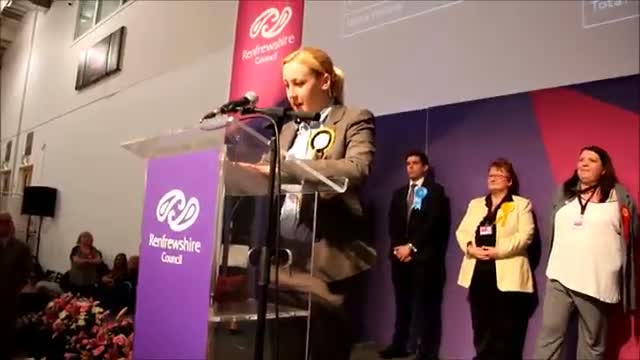 Watch MP Mhairi Black SNP for Paisley & Renfrewshire South Video