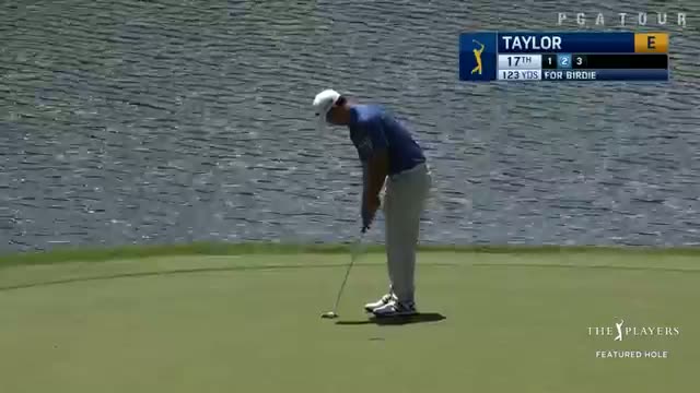 Watch Nick Taylor's tee shot gets lucky bounce on No. 17 at THE PLAYERS Video