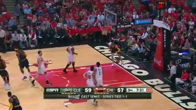 Watch NBA: Cleveland Cavaliers vs Chicago Bulls | Full Highlights | Game 3 | May 8, 2015 Video