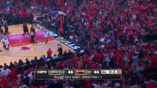 Watch NBA: Cleveland Cavaliers vs Chicago Bulls | Full Game Highlights | Game 3 | May 8, 2015 Video