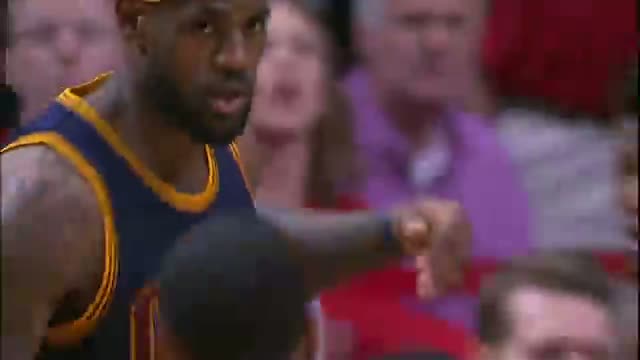 Watch NBA: Mirotic Cannot Stop Lebron's Power Video