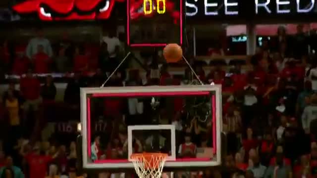 Watch NBA: Derrick Rose's Game-Winning Bank Triple in Super Slow Motion Video