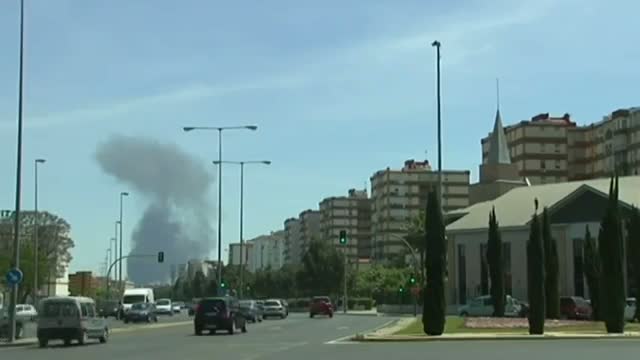 Watch Military Plane Crash in Spain Video