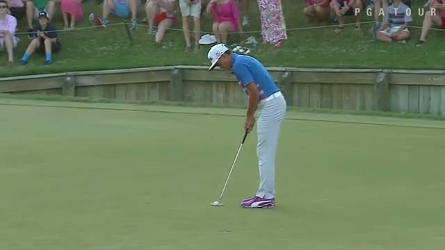 Watch Rickie Fowler birdies No. 17 three times on Sunday to win THE PLAYERS Video