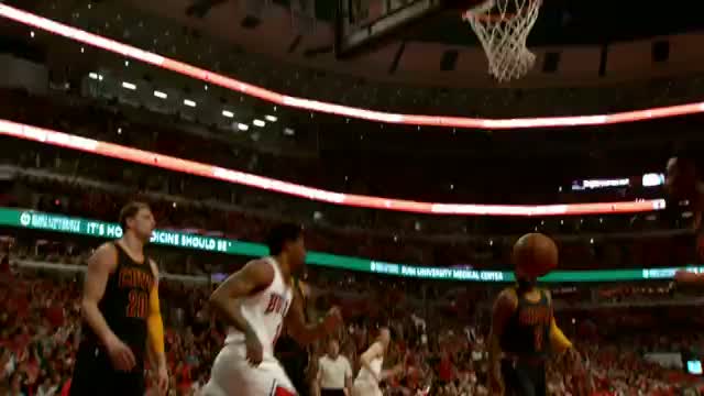Watch NBA: Derrick Rose Amazing Scoop Layup in Phantom Slow-Mo Video
