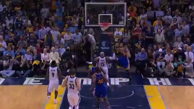 Watch NBA: Steph Curry Gets the Steal and Flies in for the Jam Video