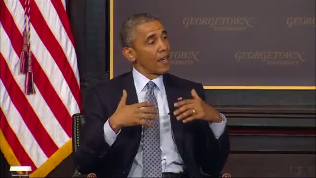 Watch Obama addresses poverty in Washington panel Video