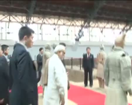 Watch PM Narendra Modi's visit to Terracota Warriors Museum Video