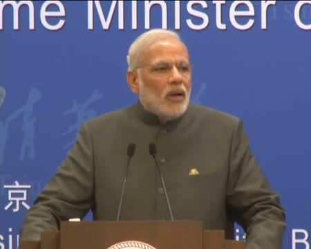 Watch PM Modi in China - Speech at Tsinghua University Video