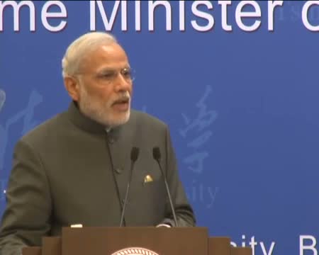 Watch PM Modi to visit Tsinghua University, China Video
