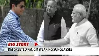 Watch Dark glasses when meeting PM Narendra Modi lands him in big trouble Video
